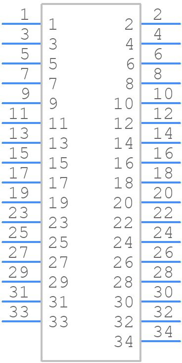 0878317100 - Molex - PCB symbol
