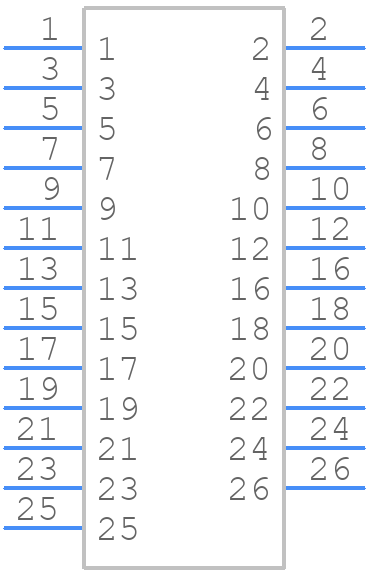 0878335121 - Molex - PCB symbol