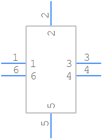 2300306000 - Molex - PCB symbol