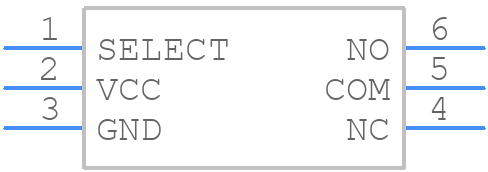 NL5S4599DFT2G-Q - onsemi - PCB symbol