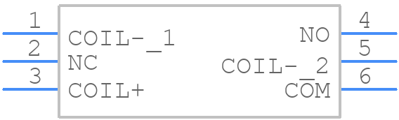 HF3F-L/5-1ZL2T(610) - Hongfa - PCB symbol