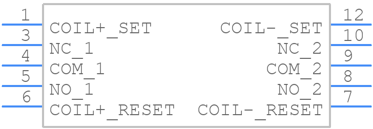 HFD3/012-L2 - Hongfa - PCB symbol