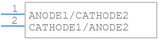 OSPPD234E1A - OptoSupply - PCB symbol