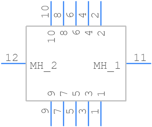 SFM-105-02-L-D-SN - SAMTEC - PCB symbol