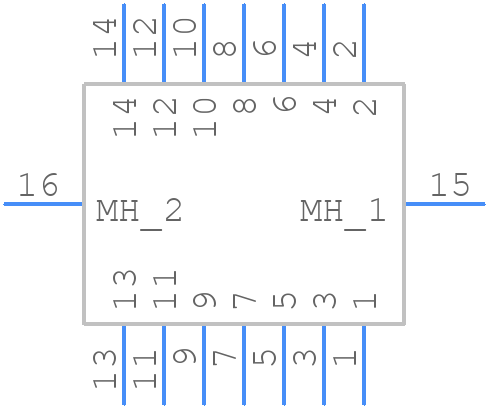 SFM-107-02-L-D-SN - SAMTEC - PCB symbol