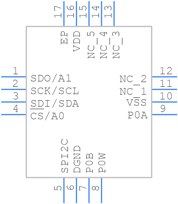 MCP41U83T-103E/7N - Microchip - PCB symbol
