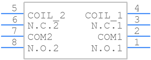 RC2V-C-D110 - Idec - PCB symbol