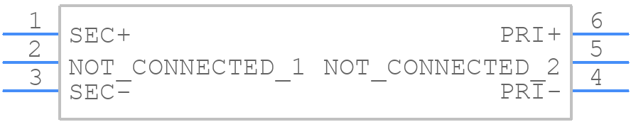 WB2.5-6L - COILCRAFT - PCB symbol