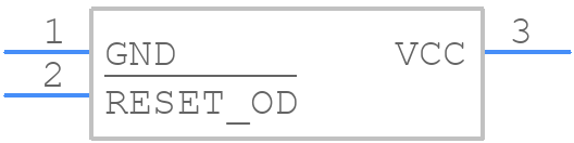 DIA8030AB27SU3 - DIOO Microcircuits - PCB symbol