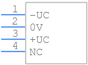 LA 200-P/SP3 - LEM - PCB symbol