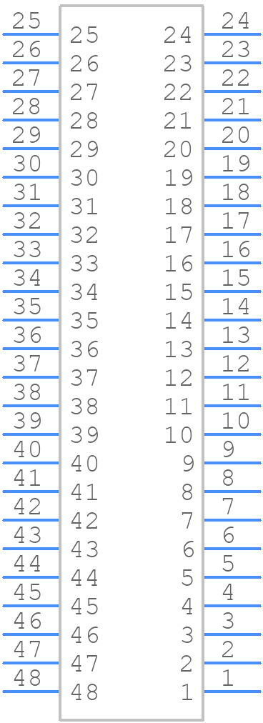 CMOD A7-35T - DIGILENT - PCB symbol
