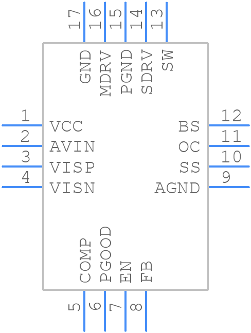 XR4981 - XYSEMI INC - PCB symbol