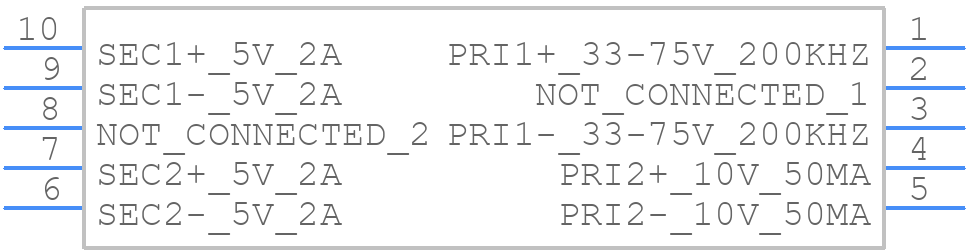 PA5000.002NL - Yageo Group - PCB symbol