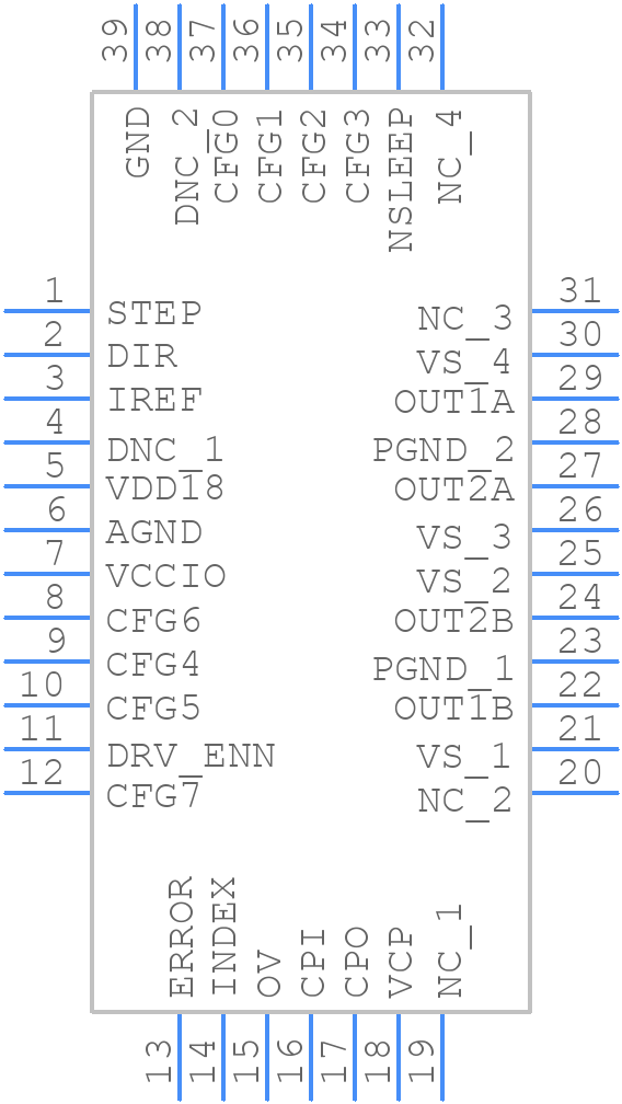 TMC2211ATU+T - Analog Devices - PCB symbol