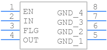 MIC3975-5.0YMM-TR - Microchip - PCB symbol