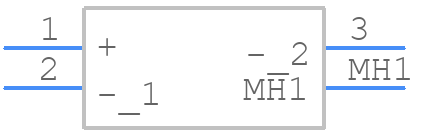 BCAP0350 E270 T13 - Maxwell Technologies - PCB symbol