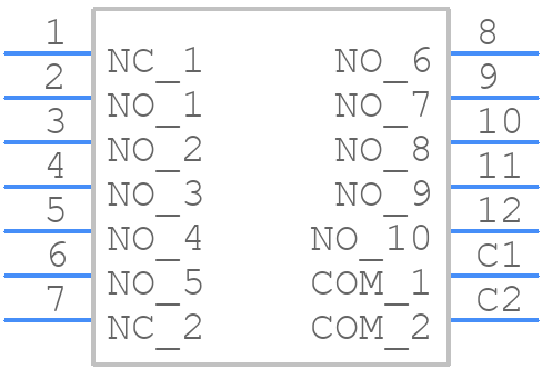 56P30-01-2-05N - Grayhill - PCB symbol
