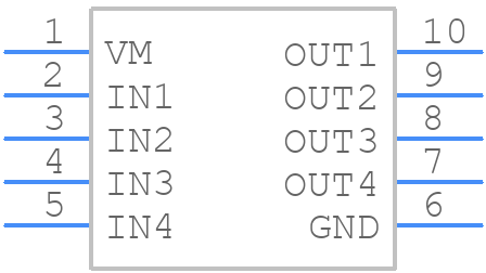 DRV8421ADFUR - Texas Instruments - PCB symbol