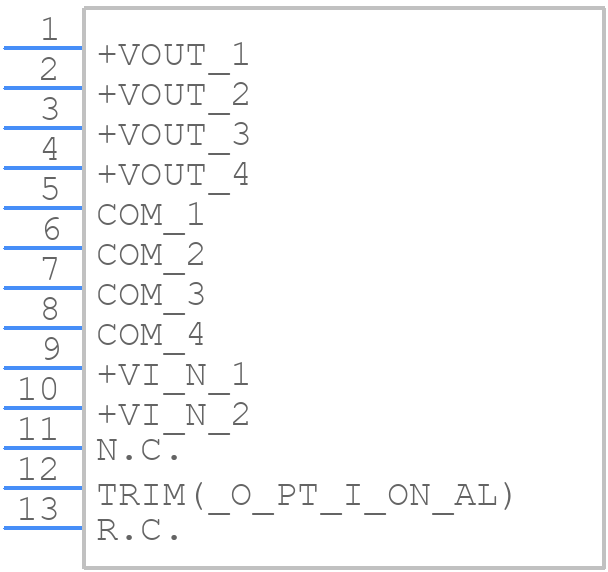 NID100-24 - Mean Well - PCB symbol