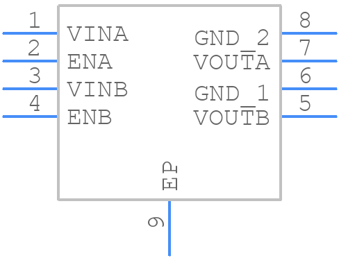 MIC94067YML-TR - Microchip - PCB symbol
