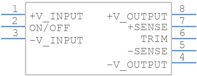 CEB100W-48S48 - Cincon - PCB symbol