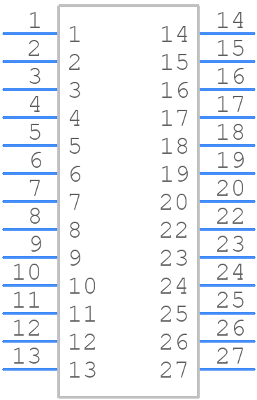 MX34R20HF4T - JAE - PCB symbol