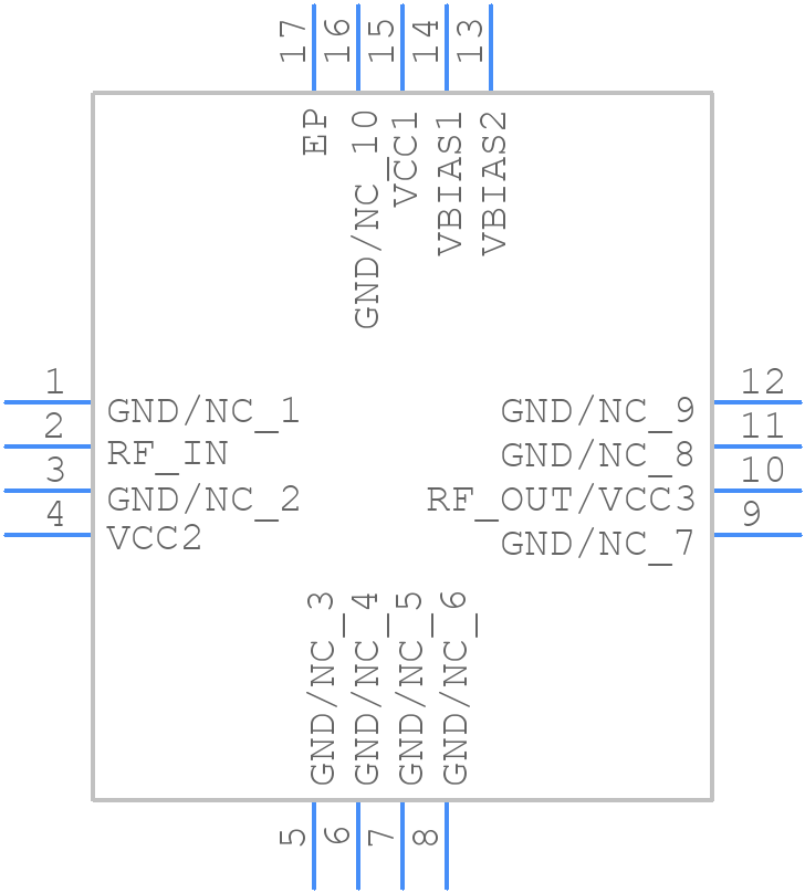 GRF5226 - Guerrilla RF - PCB symbol