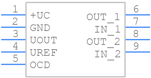 LZSR 100-P - LEM - PCB symbol