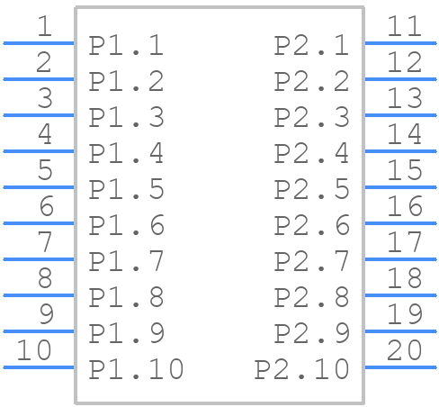 171088-0002 - Molex - PCB symbol