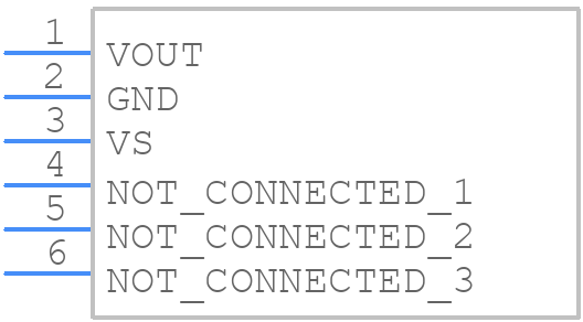 MPX5700AP - STMicroelectronics - PCB symbol