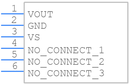 MPX5700D - STMicroelectronics - PCB symbol