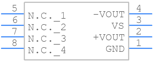 MPXV10GC6U - STMicroelectronics - PCB symbol