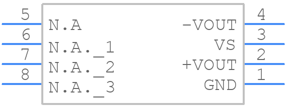 MPXV2010DP - STMicroelectronics - PCB symbol