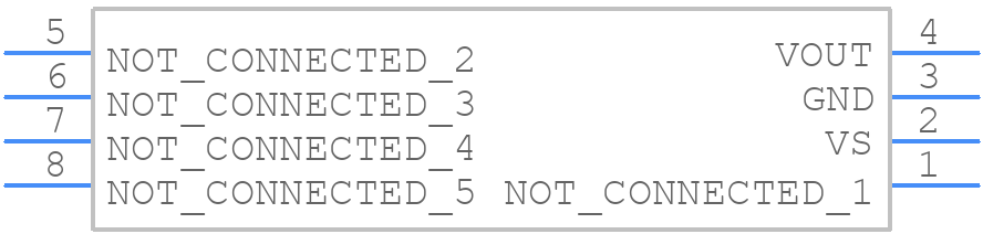 MPVZ4006GW7U - STMicroelectronics - PCB symbol