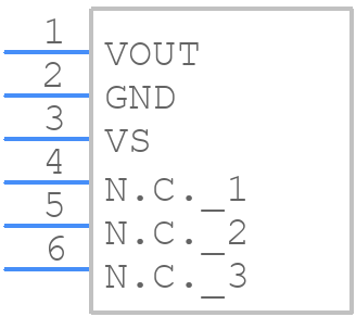 MPX5010DP - STMicroelectronics - PCB symbol