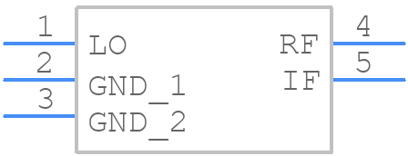 MAMXSS0012 - MACOM - PCB symbol