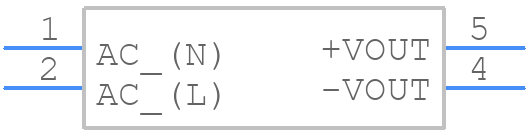 SAP05D150 - Summit Electronics - PCB symbol