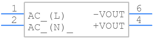 SAP10D033 - Summit Electronics - PCB symbol
