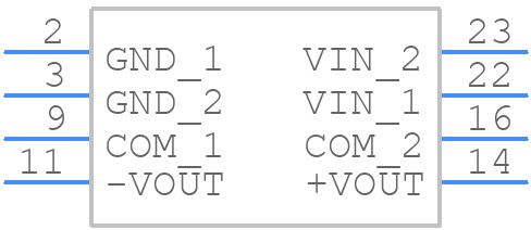 SDC03P4812D - Summit Electronics - PCB symbol
