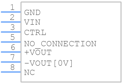 SDE03S2424 - Summit Electronics - PCB symbol