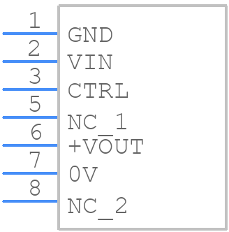 SDE06S4803 - Summit Electronics - PCB symbol