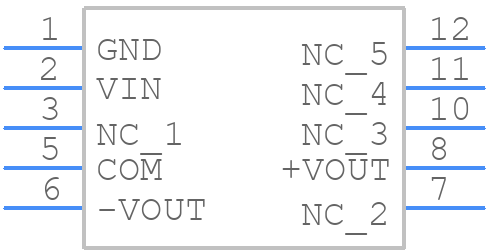 SDF01TL0515D - Summit Electronics - PCB symbol