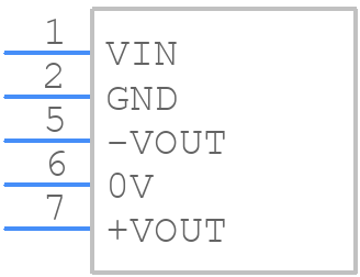 SDF02S1209D - Summit Electronics - PCB symbol