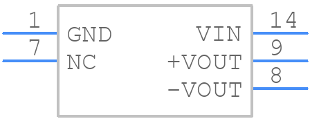 SDM01D0524 - Summit Electronics - PCB symbol