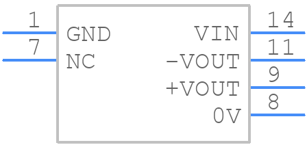 SDM01D1512D - Summit Electronics - PCB symbol