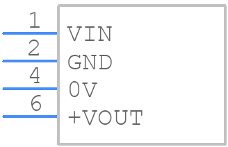 SDR01S1212 - Summit Electronics - PCB symbol