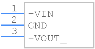 SDX05S033 - Summit Electronics - PCB symbol