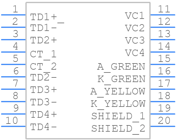 SRJ101010010 - Summit Electronics - PCB symbol