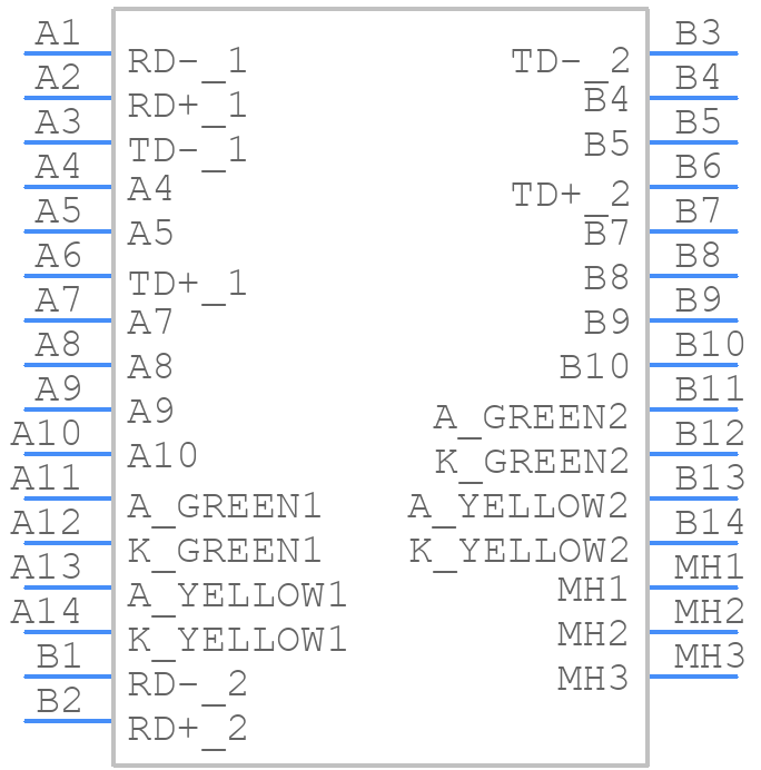 SRJ102010020 - Summit Electronics - PCB symbol