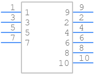 7810-8P8C - NELTRON - PCB symbol